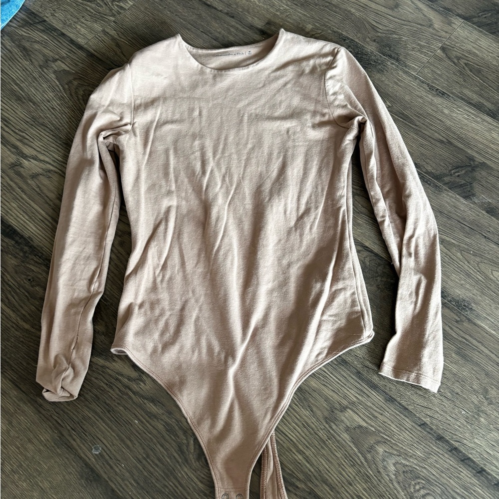 Abercrombie & Fitch Tan Bodysuit